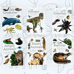 BUNDLE of 6 Questions & Answers of the Natural World Animal Science Book Set.